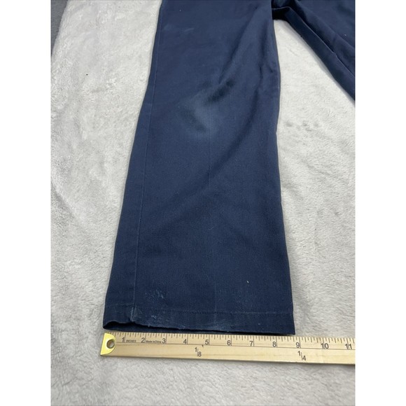 Dickies Original Fit 874 Navy Blue Canvas Workwear Pants Men's Size 40x30 - Picture 9 of 10